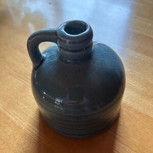 Elegant Blue Ceramic Jug